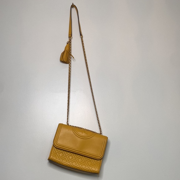 Yellow Tory Burch Shoulder Bag - Picture 2 of 5